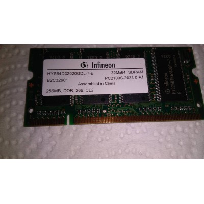 HP PRESARIO X1000 RAM 256MB DDR 266 CL2